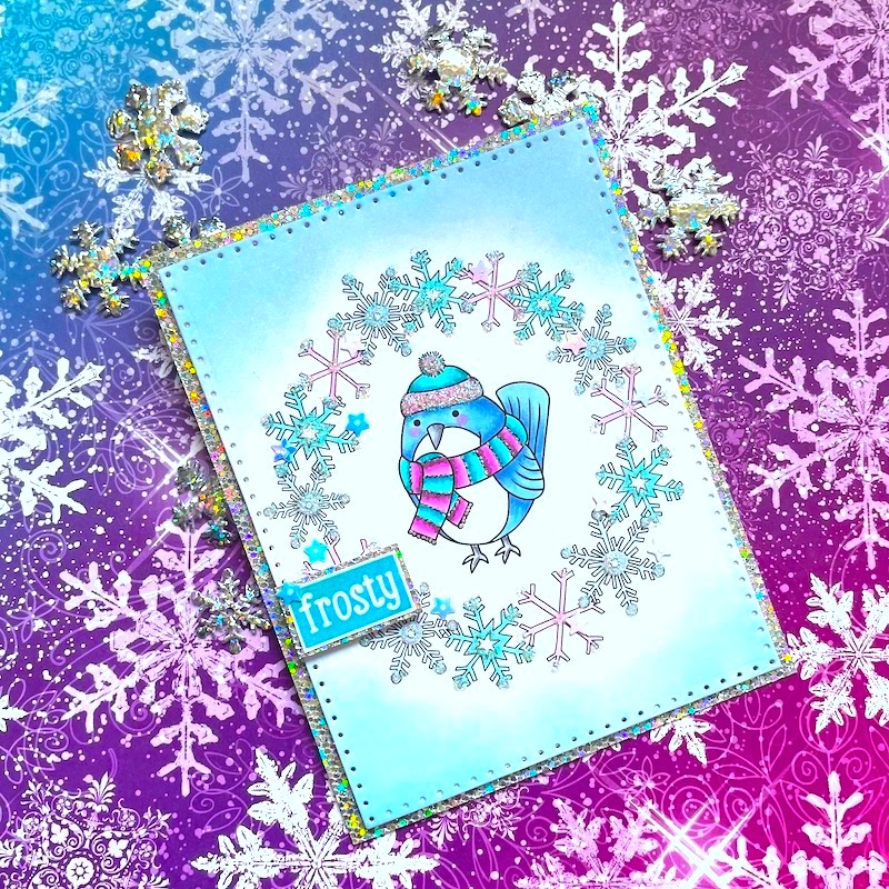 Frosty Winter Bird by Betsy Birge Frosty Winter Bird